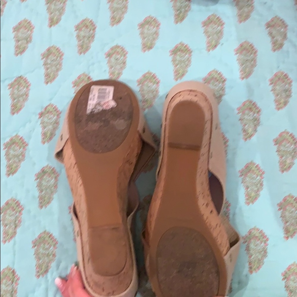 Iucky brand cork wedges - Picture 3 of 4